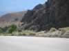 On the final 13 miles, through the Alabama Hills to Whitney.