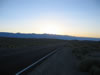 The sun goes down on day 2, and Mount Whitney, where we are going.